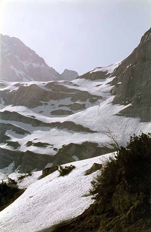 Hochglückscharte am 06.06.1970