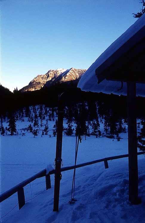 Hohe Ziegspitze am 26.12.1971