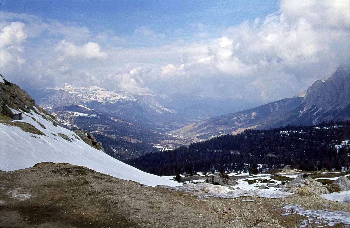 Lagazuoi am 07.04.1976