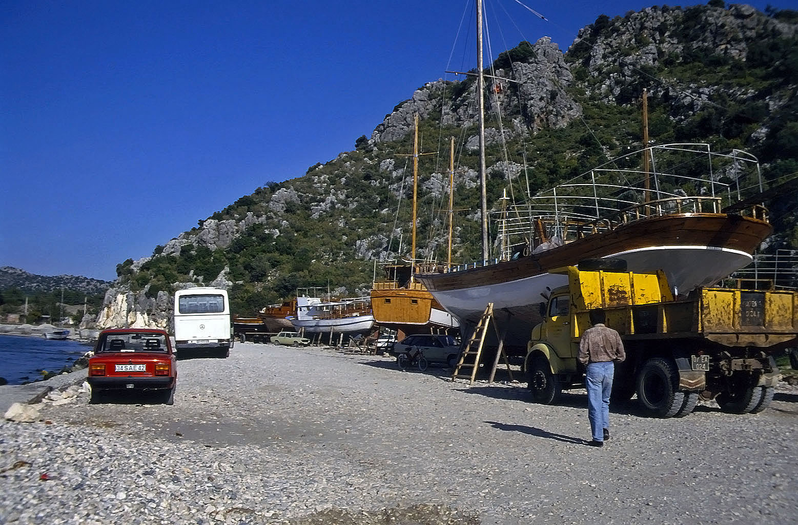 20.04.1993 | Hafen   | abends am Hafen