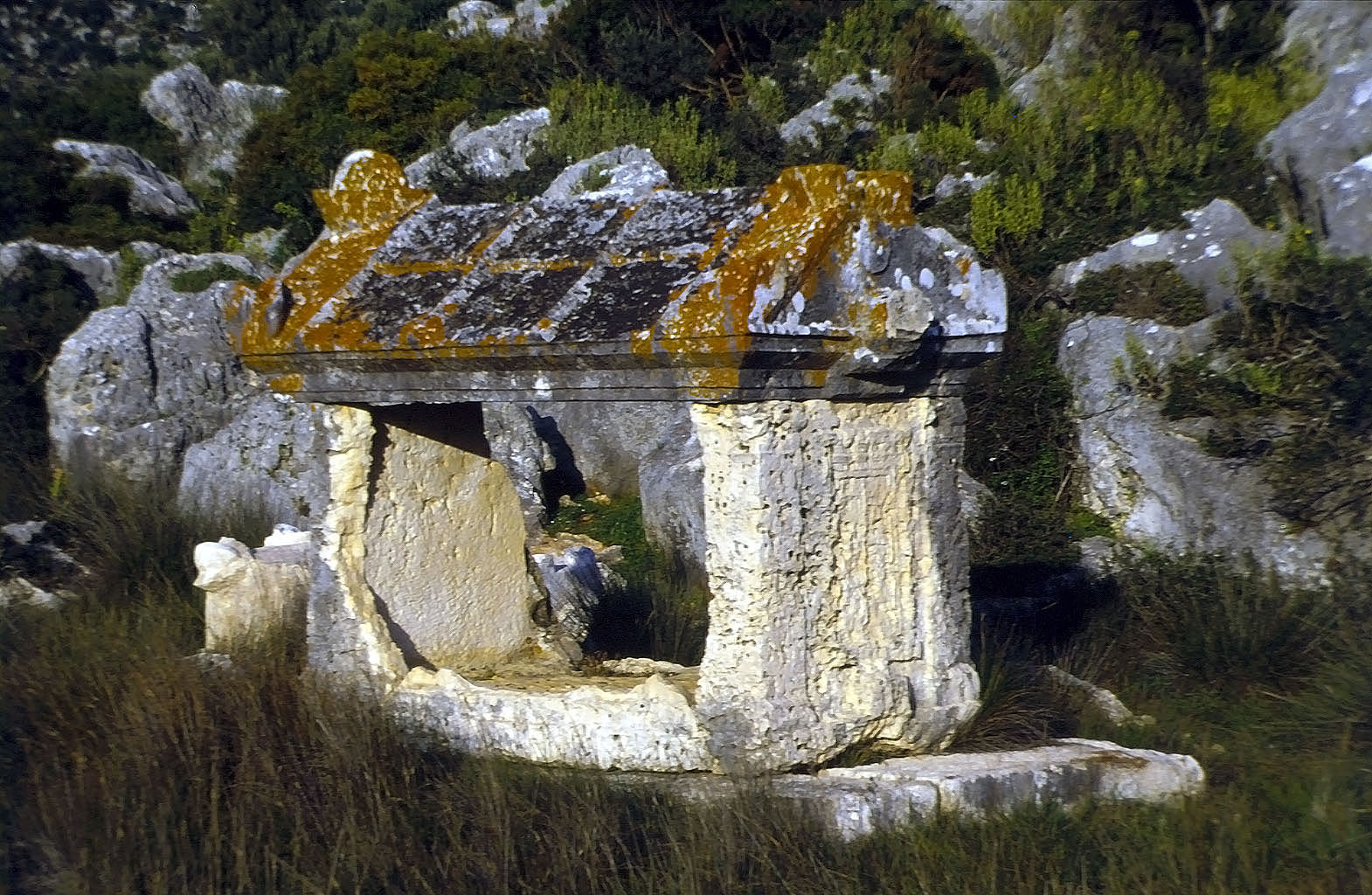 20.04.1993 | Andriake | Sarkophag im Flußdelta