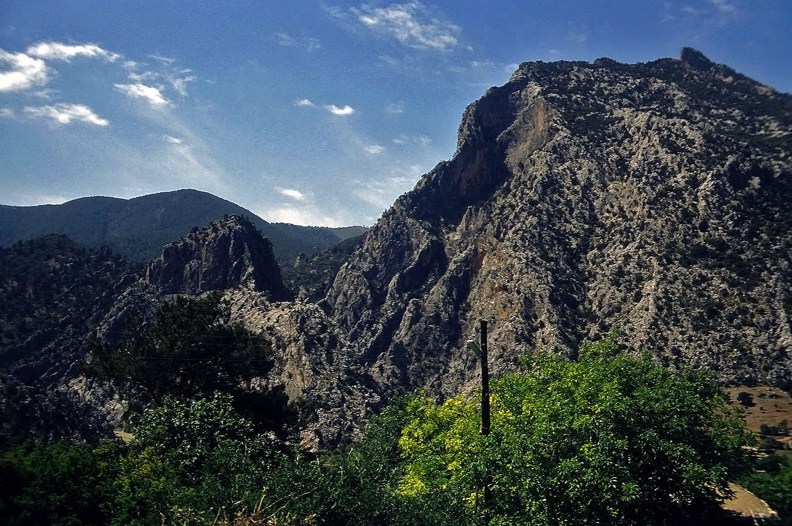 30.04.1993 | Göksu Tal | Landschaftsbild in der Nähe des Barbarossa-Denkmals
