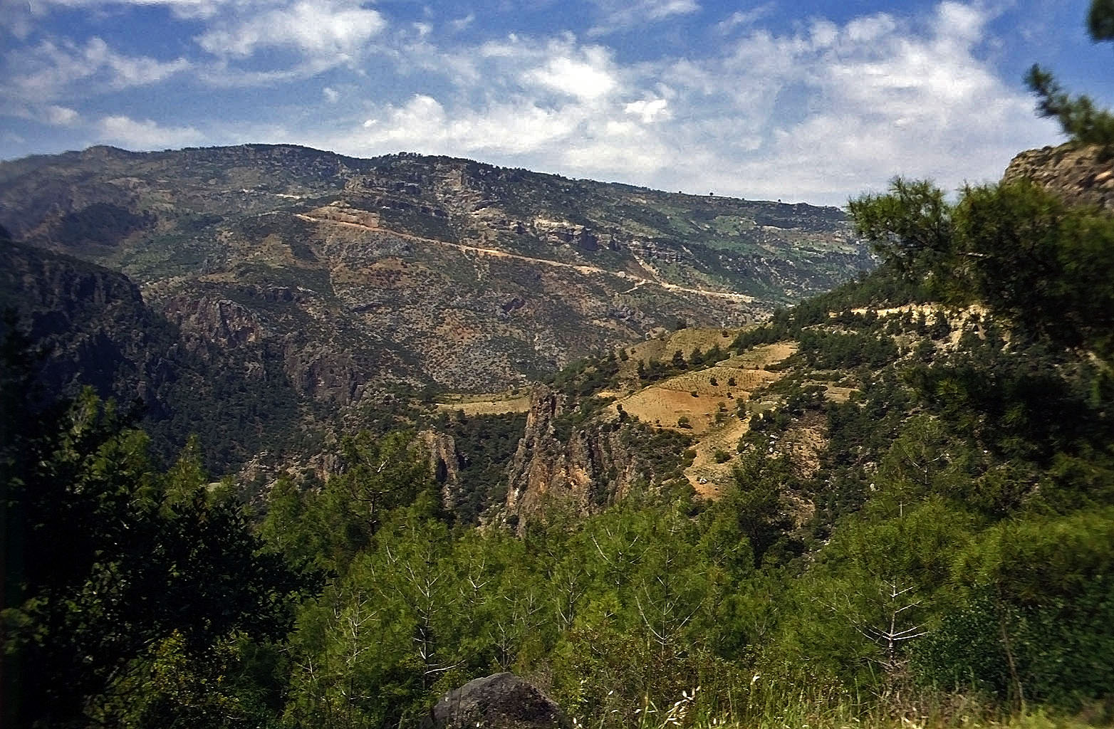 30.04.1993 | Göksu Tal | Landschaftsbild des Göksu-Tals