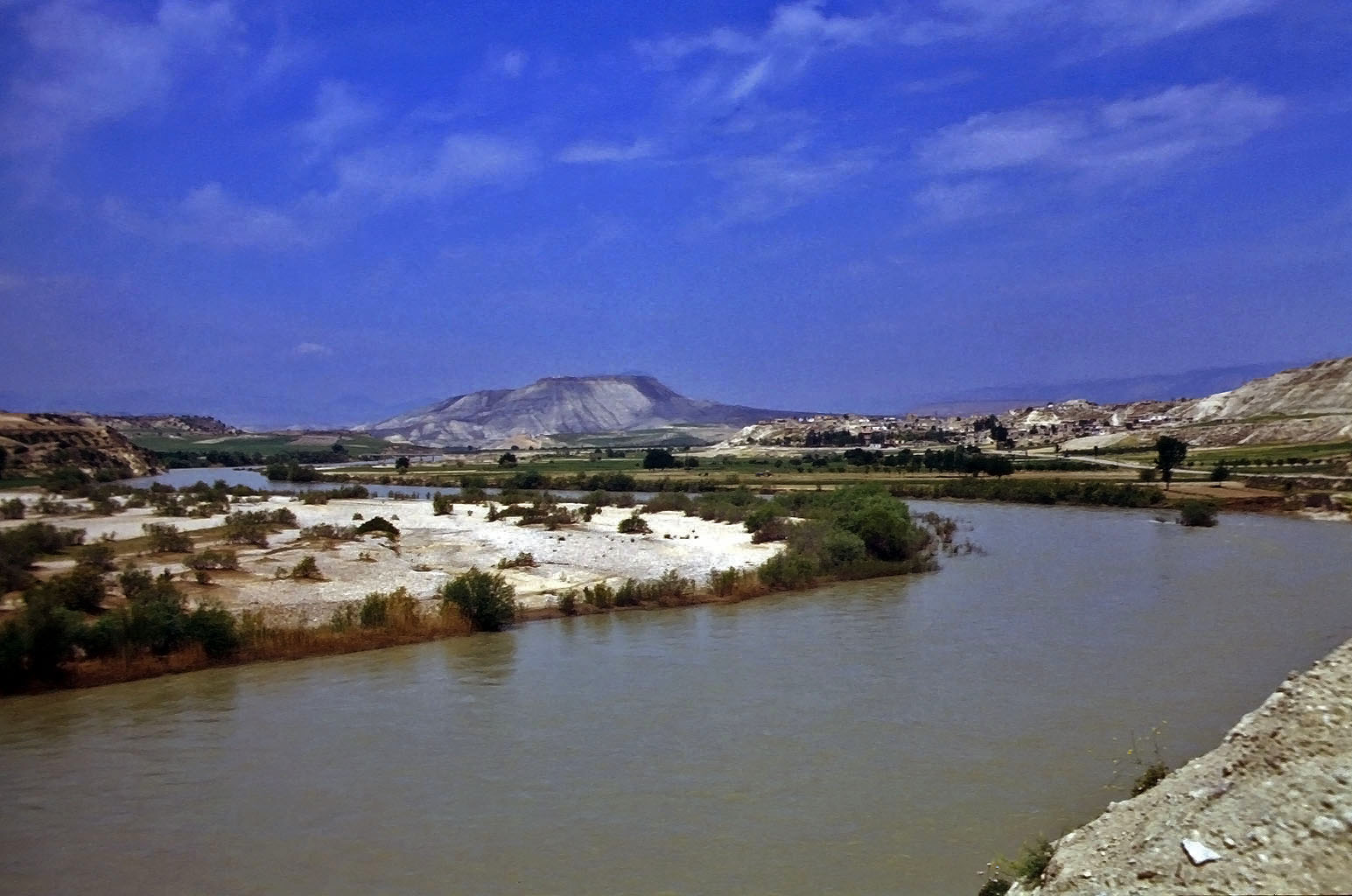 30.04.1993 | Göksu Tal | Landschaftsbild weiter oben im Tal