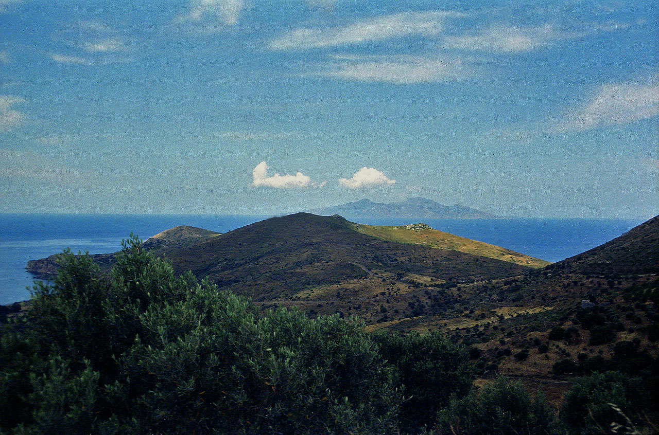 30.05.1996 | vor Knidos | gebirgige Anfahrt nach Knidos