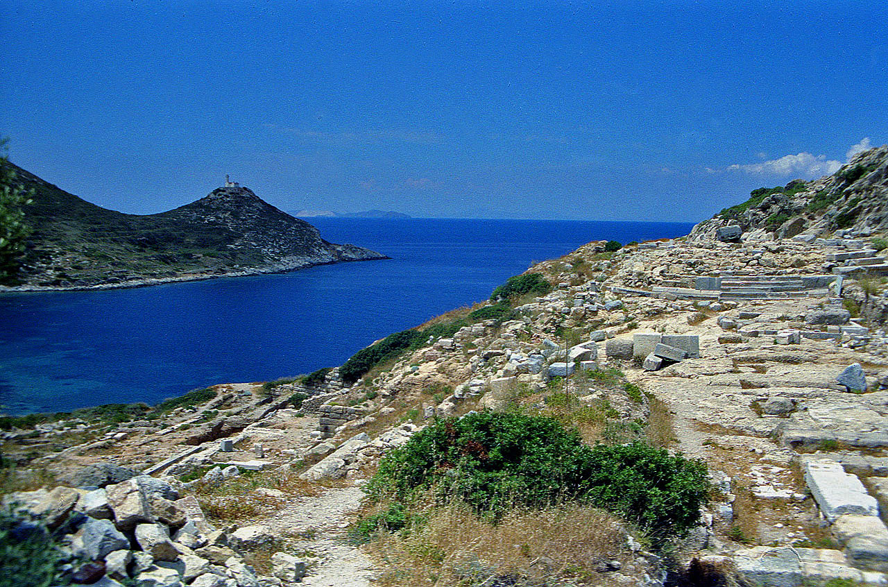 30.05.1996 | Aphroditetempel | Aphroditetempel und Leuchtturm