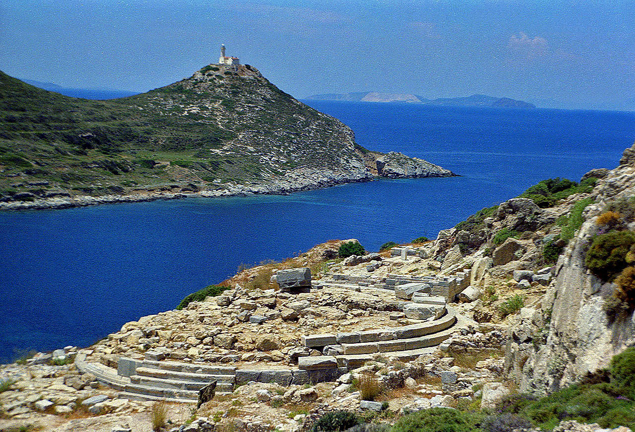 30.05.1996 | Aphroditetempel | Aphroditetempel und Leuchtturm