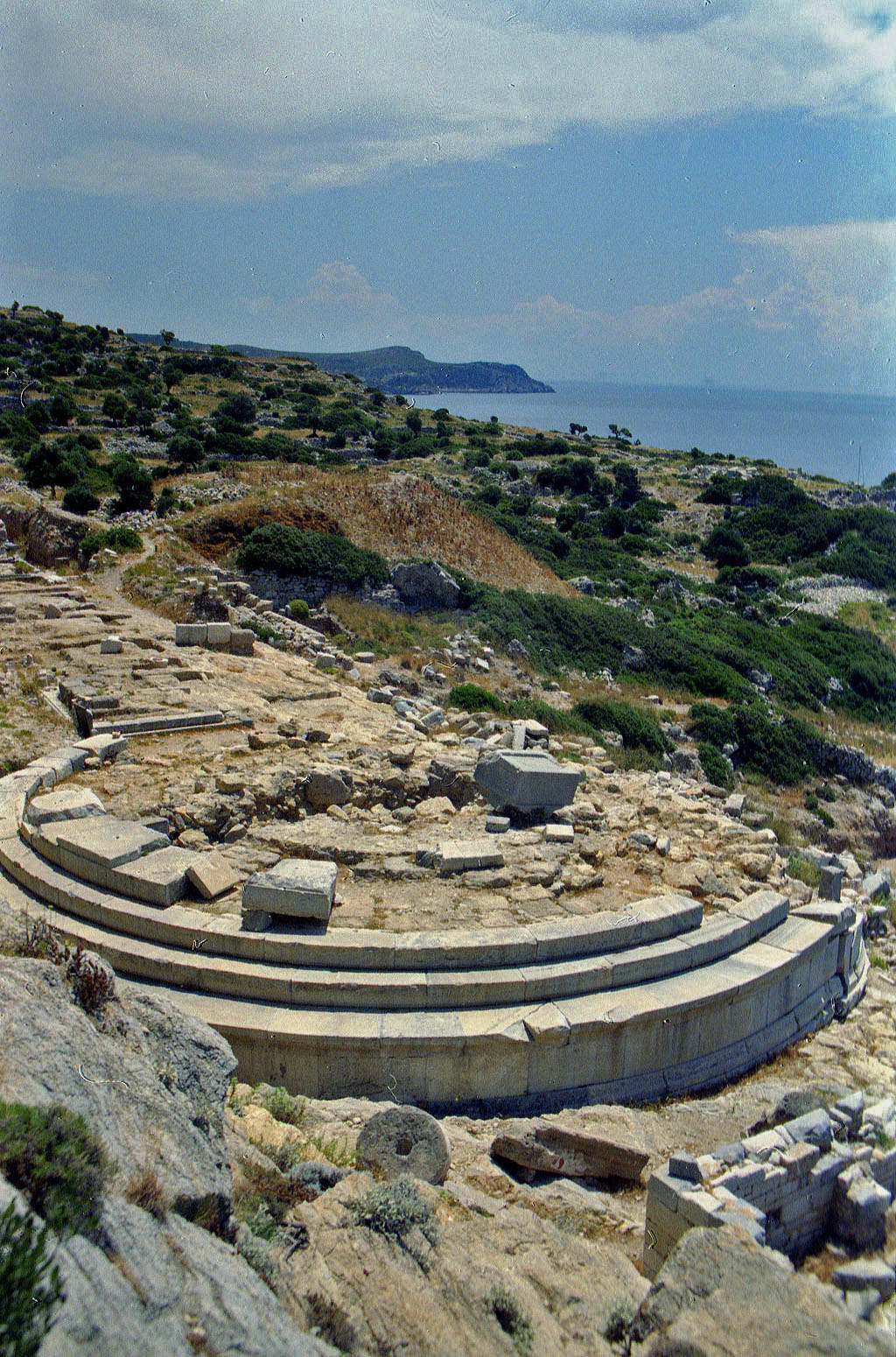 30.05.1996 | Aphroditetempel | Aphroditetempel und Handelshafen