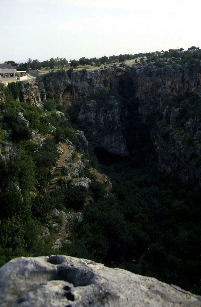 29.04.1993 | Cennet Grotte | der Abstiegsweg in die Himmelsgrotte