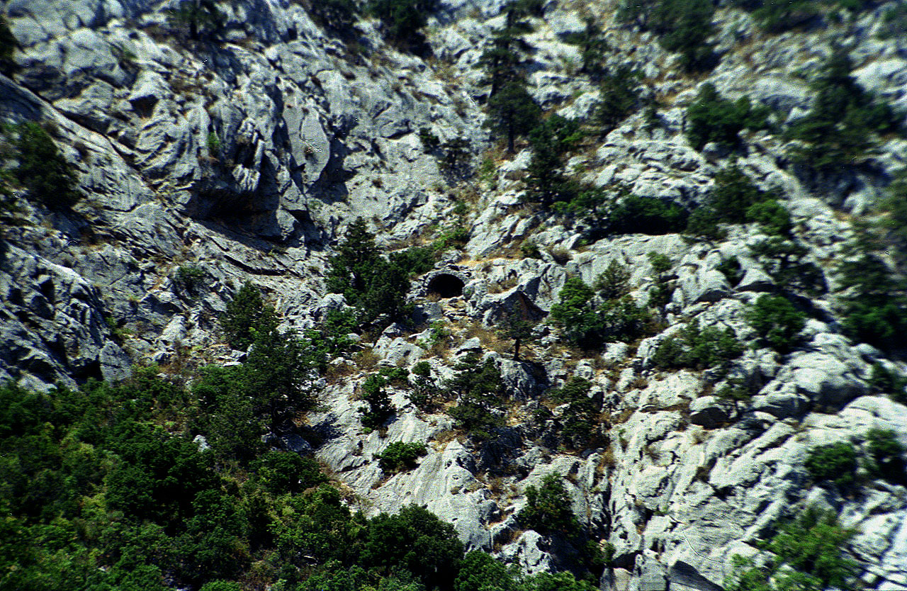 11.08.1991 | Königsstrasse   | Felsgrab in gegenüberliegender Nekropole