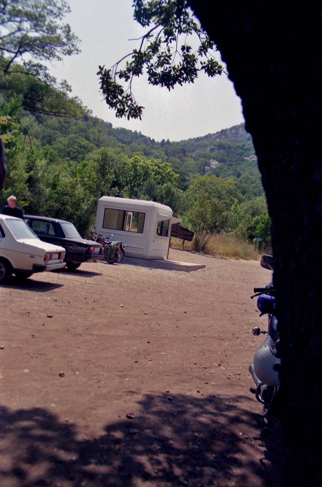 11.08.1991 | Parkplatz | Kassenhäuschen am Parkplatz